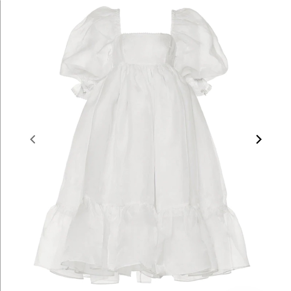 Ivory French Puff Dress - Selkie
